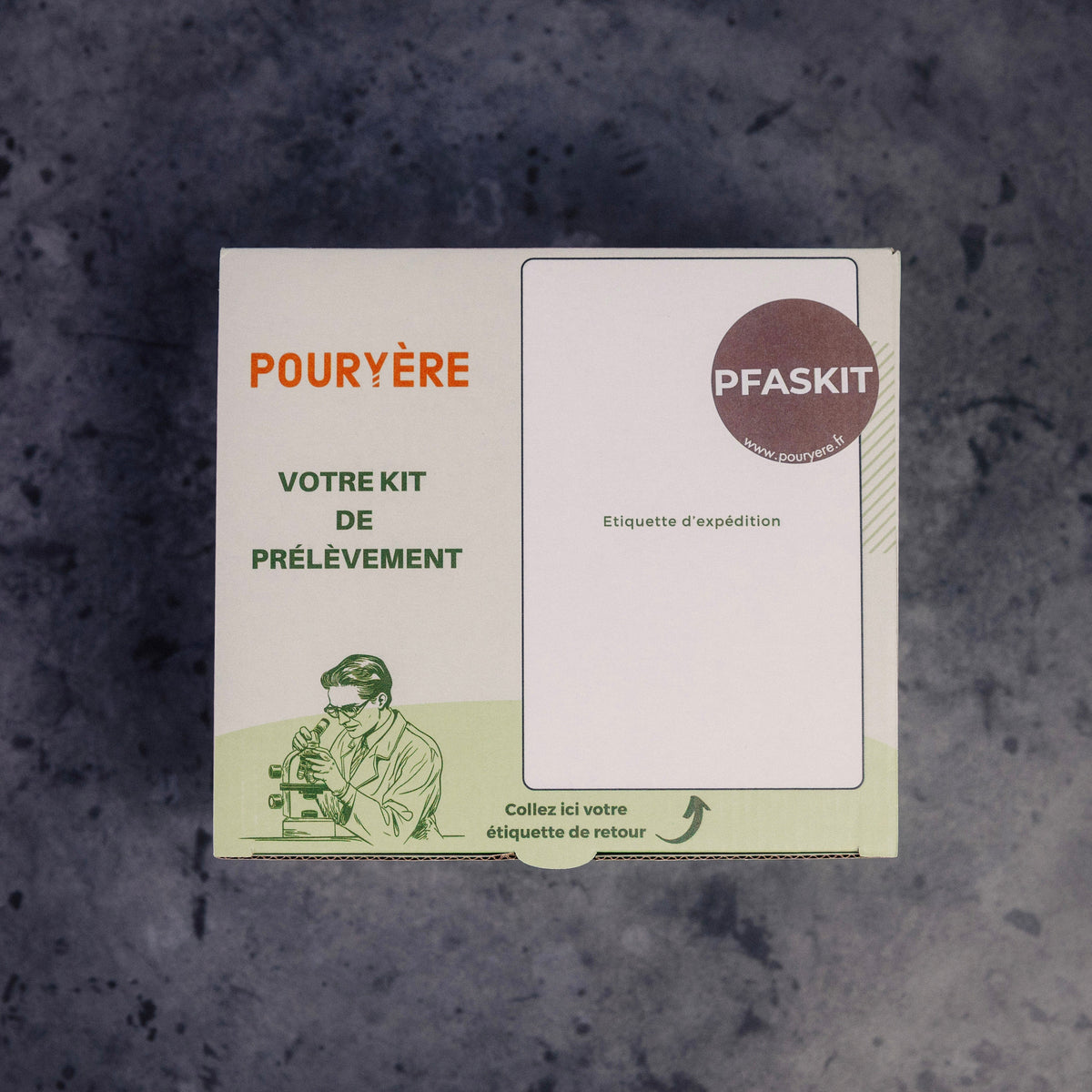 PFASKIT Pouryère, kit d'analyse des PFAS dans le sol