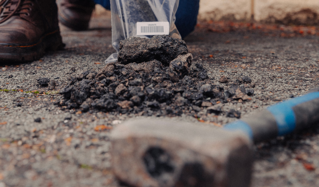 Prélèvement enrobé