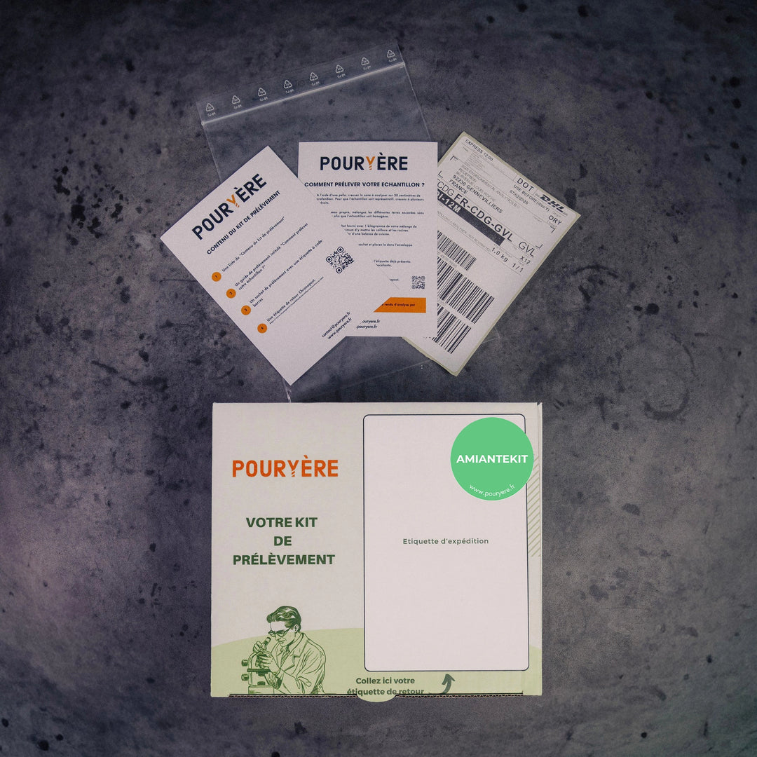 AMIANTEKIT-2- Kit de prélèvement complet
