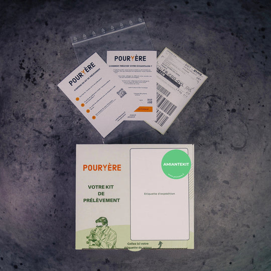 AMIANTEKIT-2- Kit de prélèvement complet